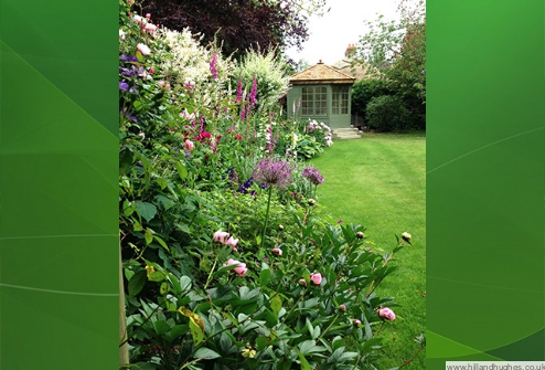 Border designed and planted by Hill and Hughes